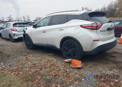 2018 Nissan Murano Sl z USA, uszkodzony, nr VIN 5N1AZ2MH4JN135892